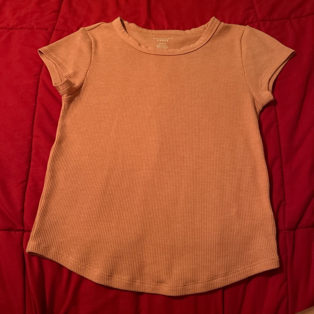 American eagle baby tee peach!!!